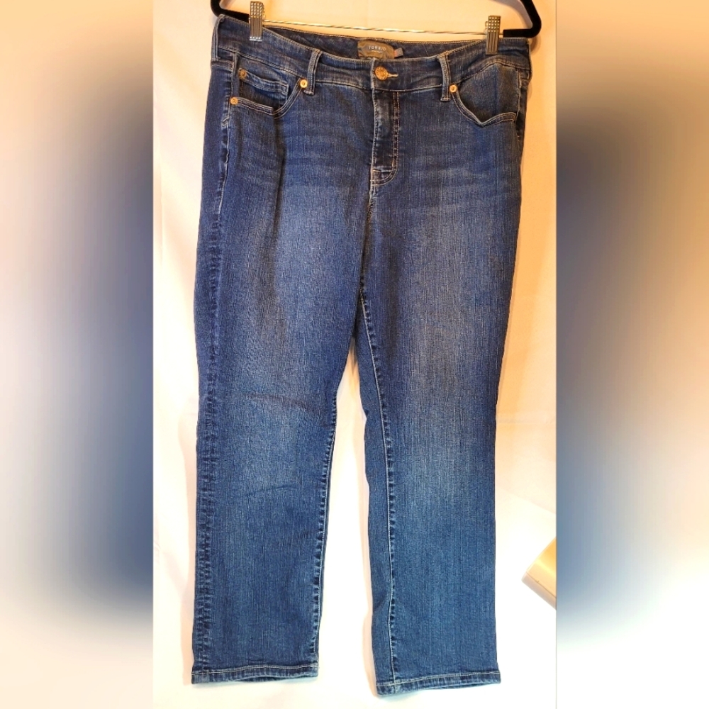 Torrid Jeans Size 14R, Straight Leg, No Distressing